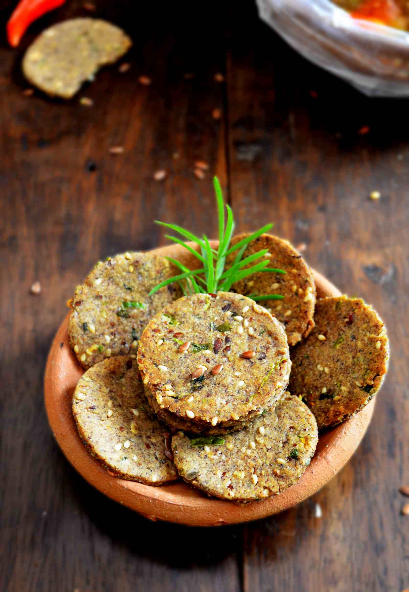Savory Flax Seed Multigrain Crackers Recipe Savory Flax Seed Multigrain Crackers Recipe