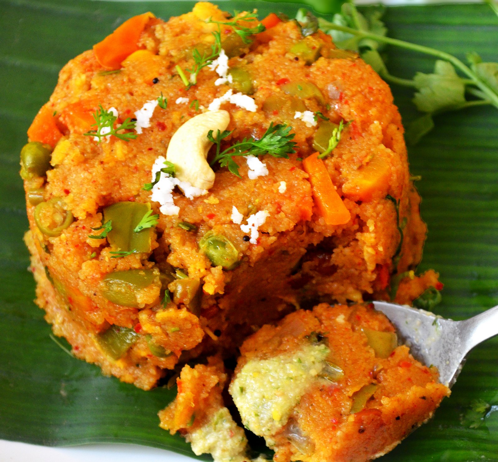 Khara Bhath Recipe-South Indian Rava Bhath