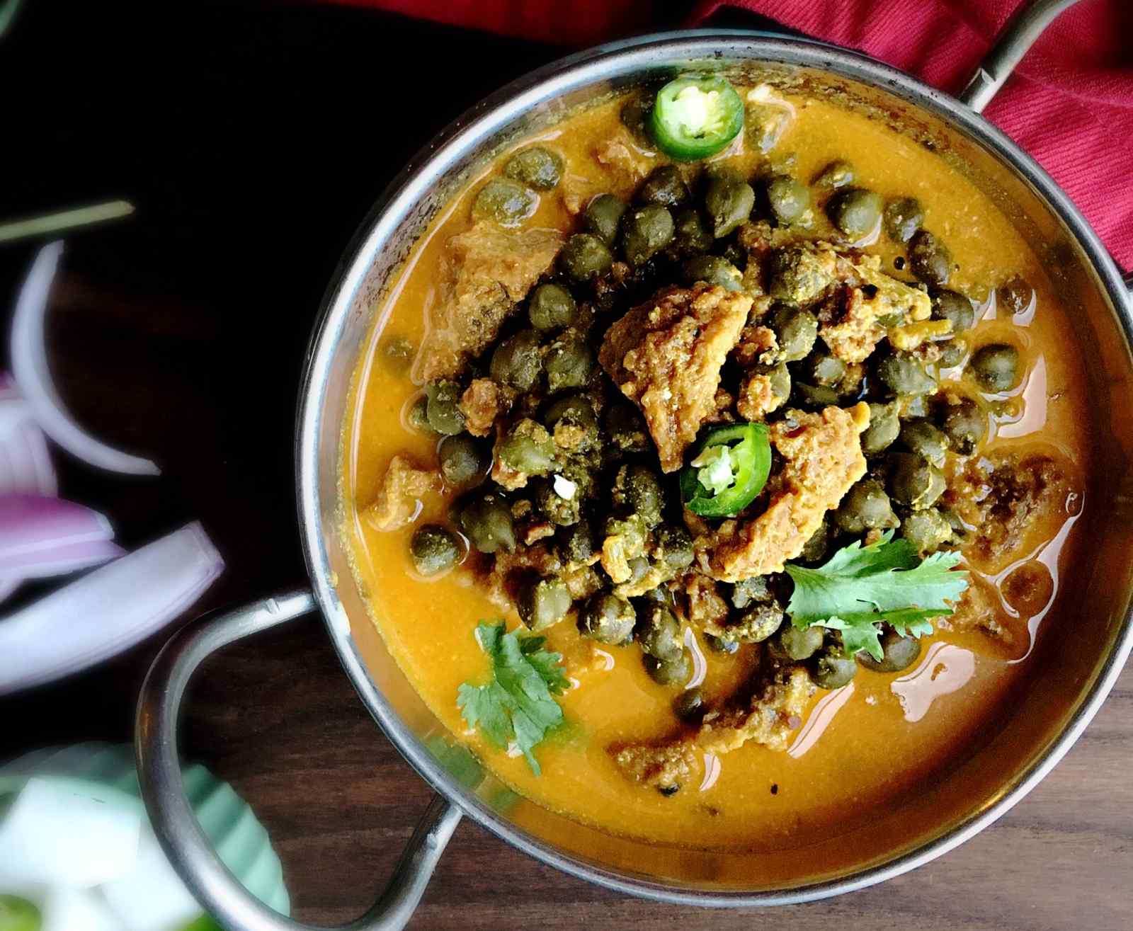 Punjabi Wadi Choliya Ki Sabzi Recipe Punjabi Wadi Choliya Ki Sabzi Recipe