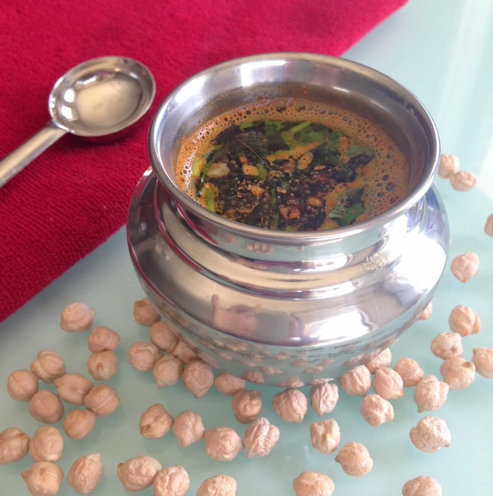 Kabuli Chana Rasam Recipe