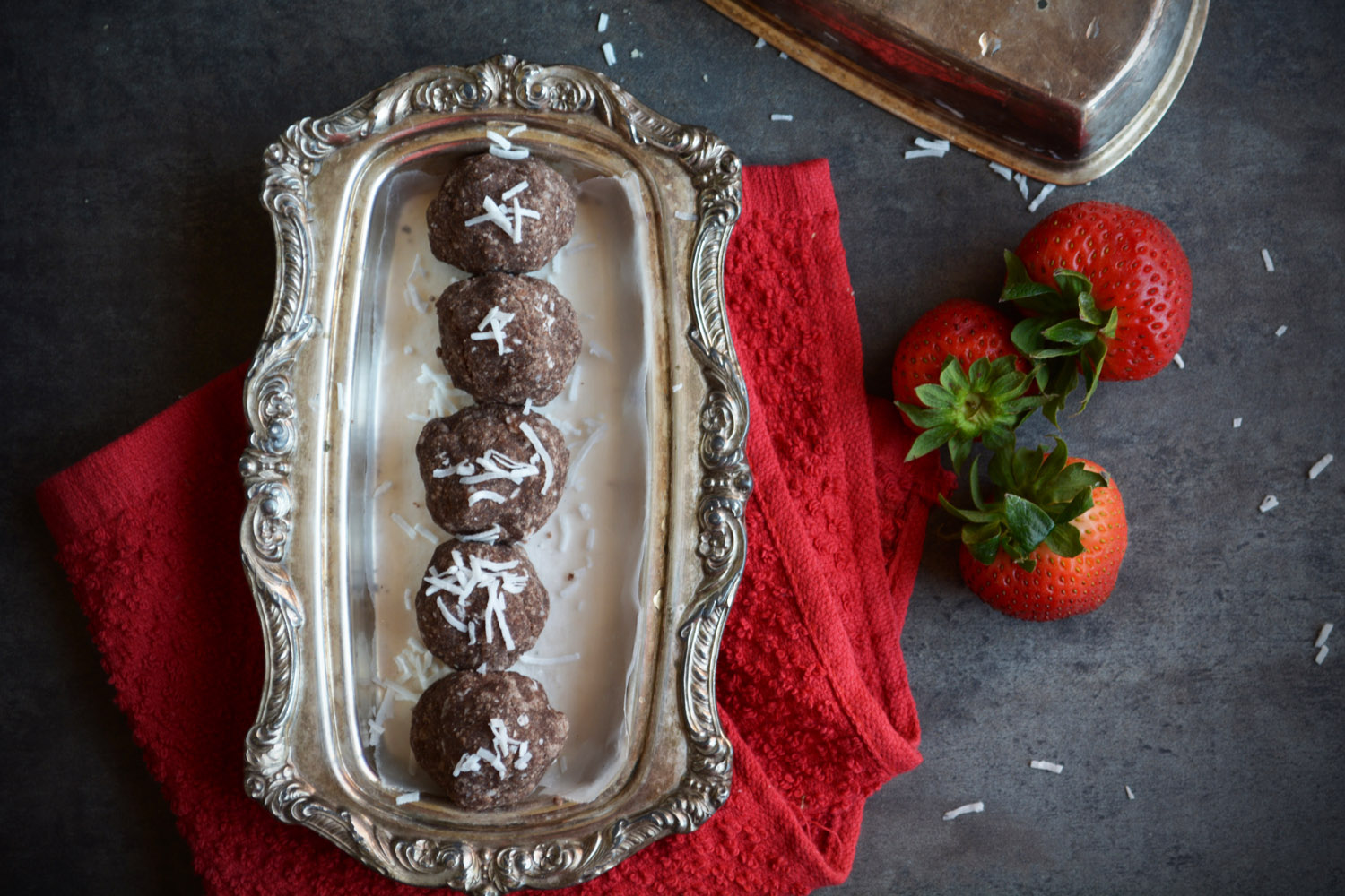 Healthy Ragi Energy Balls with Strawberry Recipe