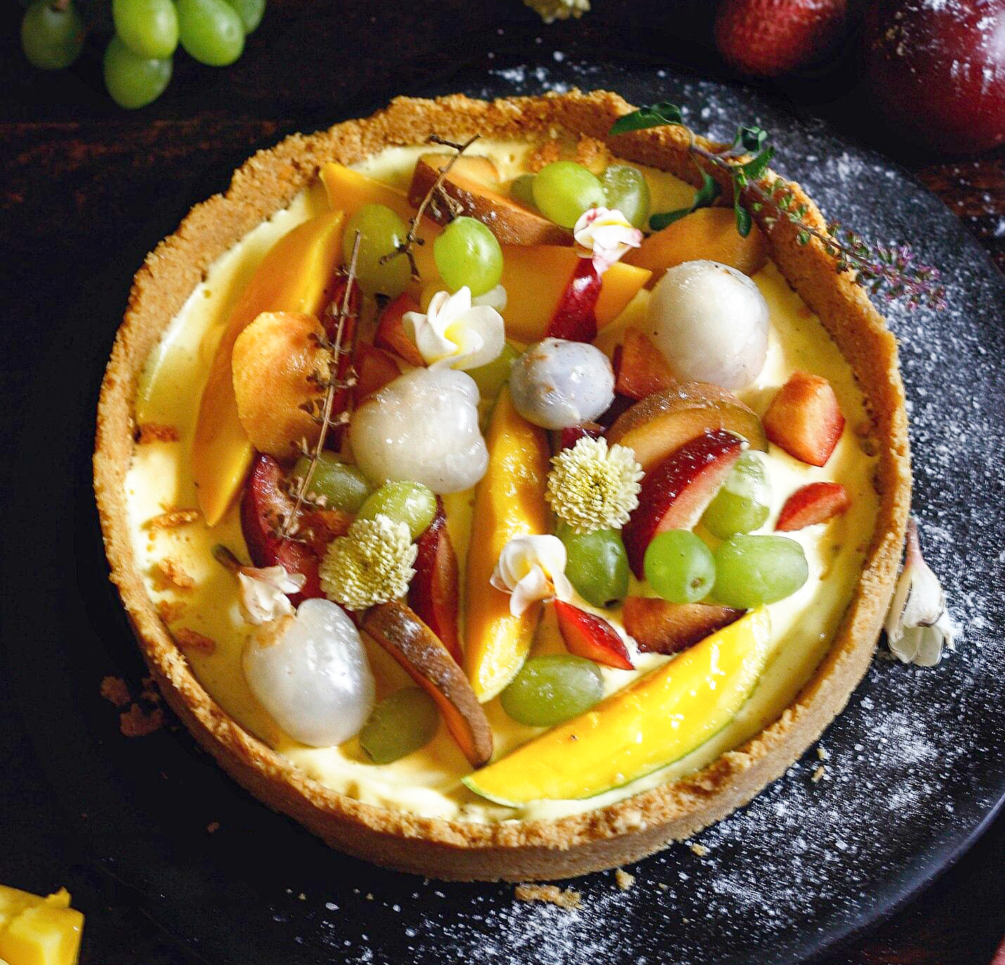 Summer Fruit Tart Recipe