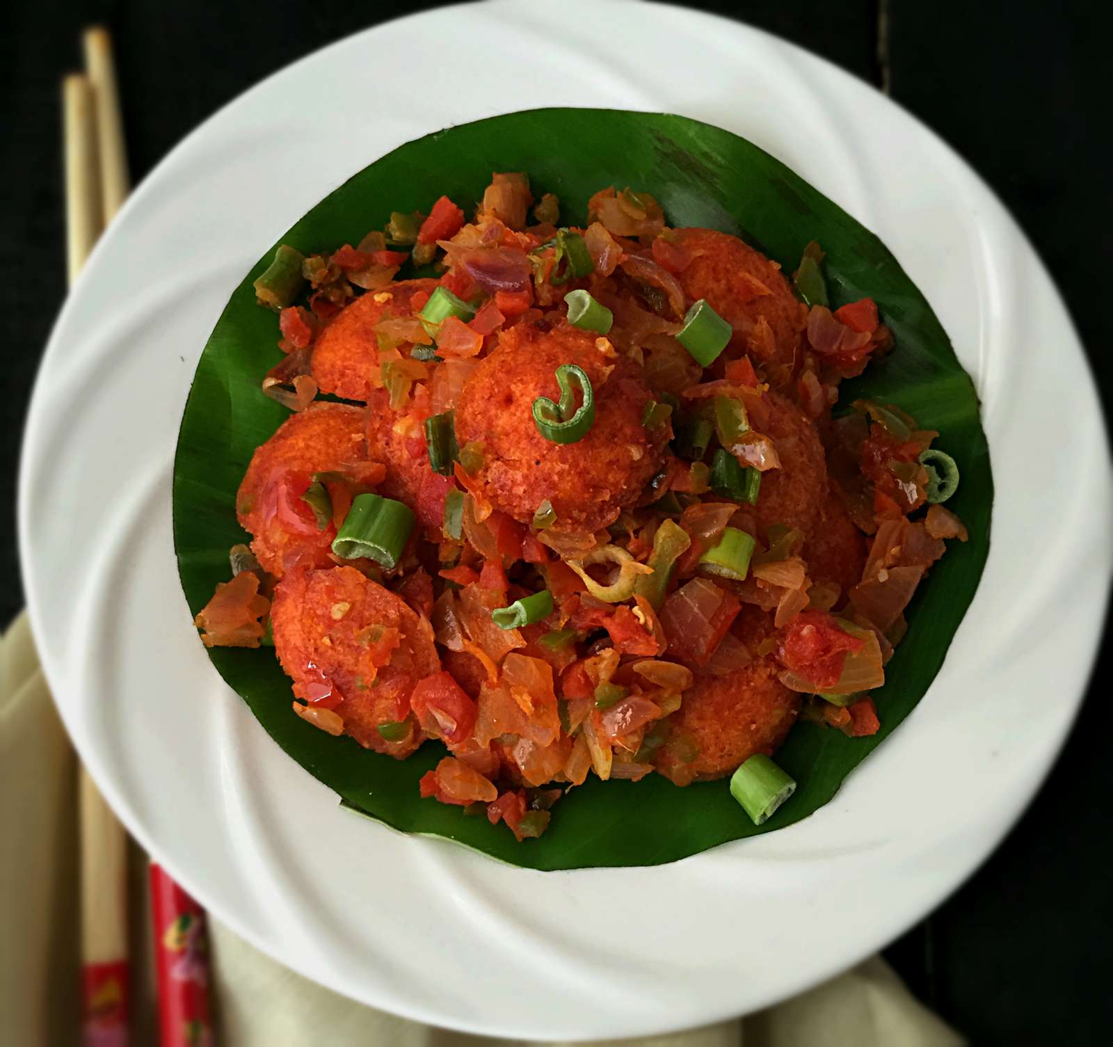 Mini Idli Manchurian Recipe