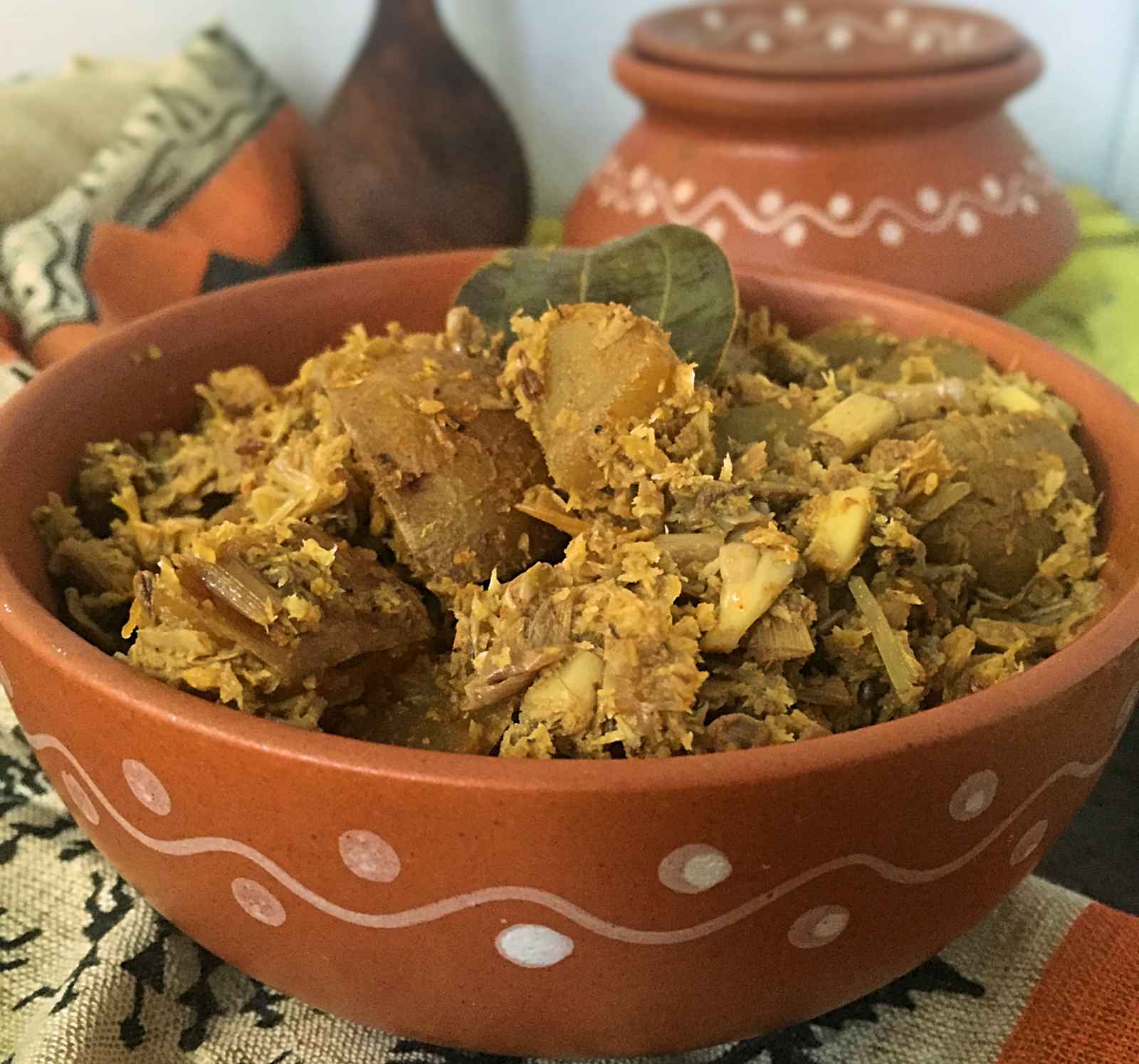 Mochar Ghonto Recipe (Traditional Banana Blossom Curry From West Bengal)