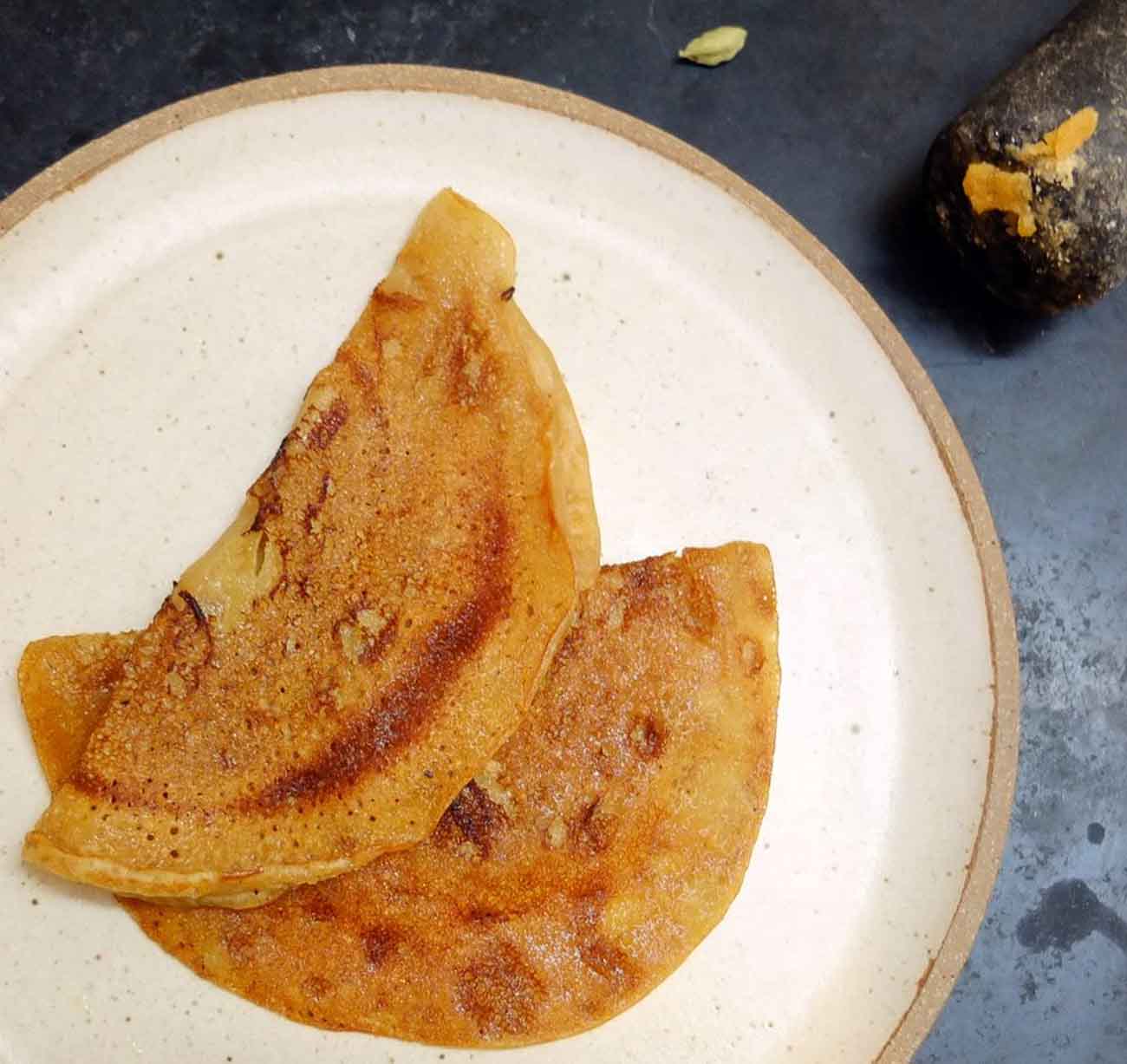 Vellai/Jaggery Dosa Recipe