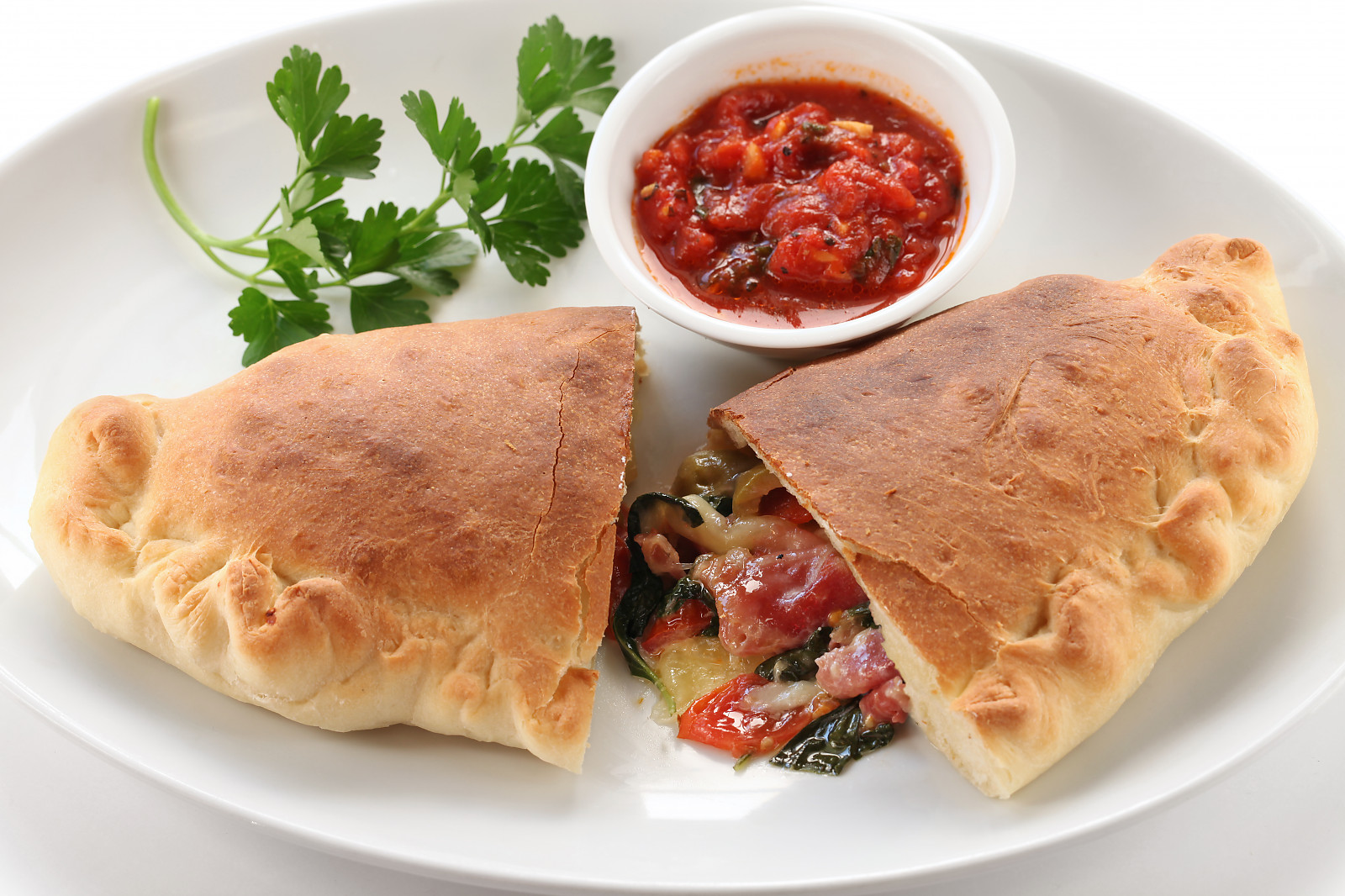 Homemade Italian Calzones Recipe by Archana&amp;#39;s Kitchen