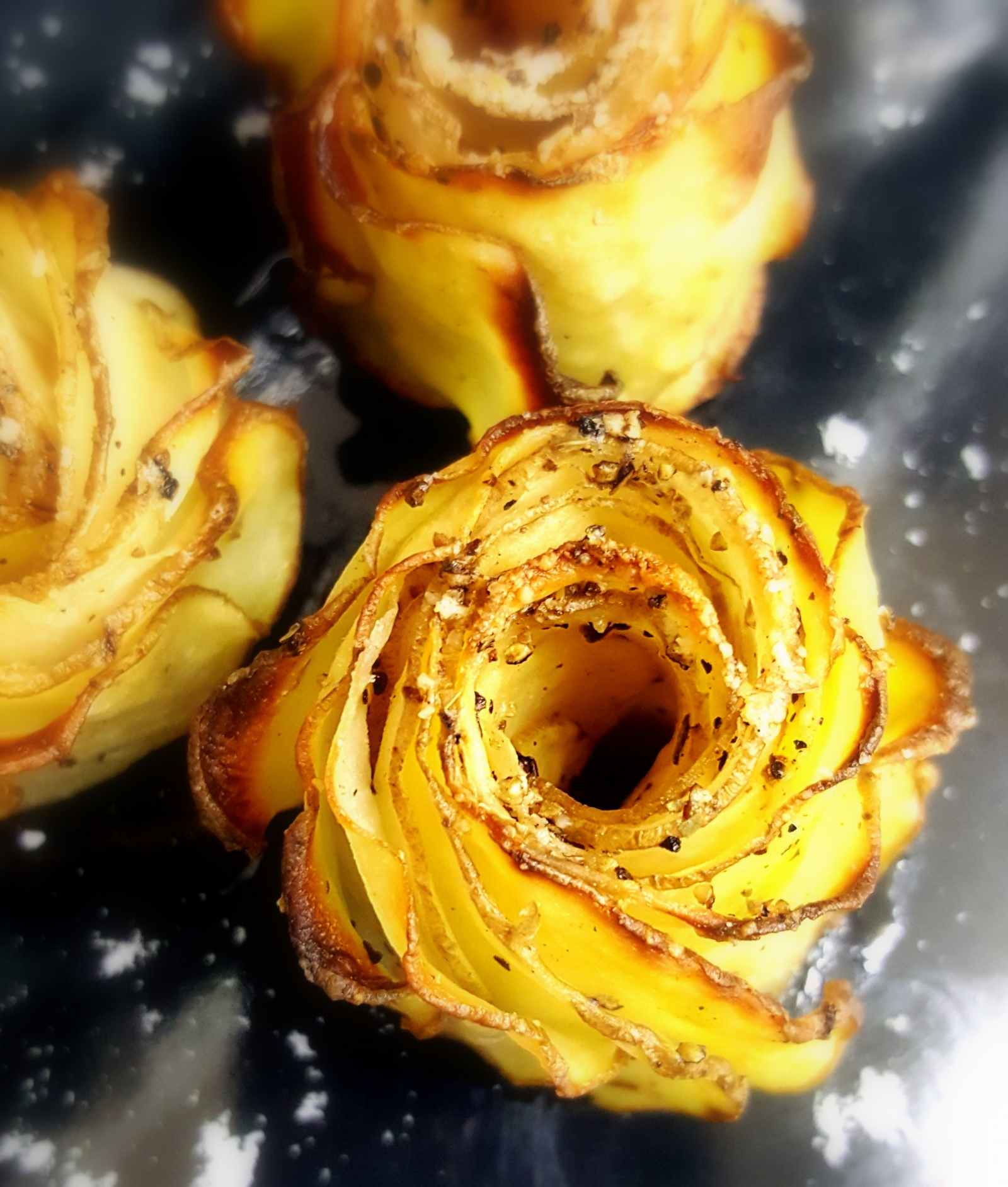 Crispy Potato Roses Recipe