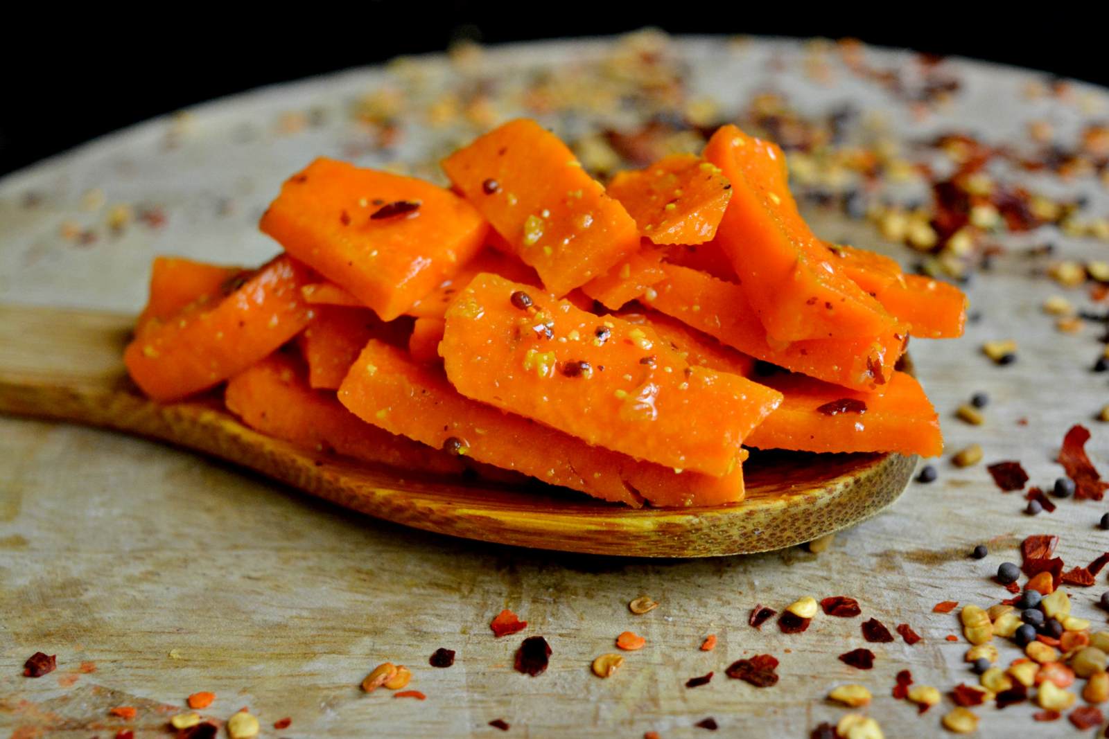 Instant Carrot Pickle Recipe Instant Carrot Pickle Recipe