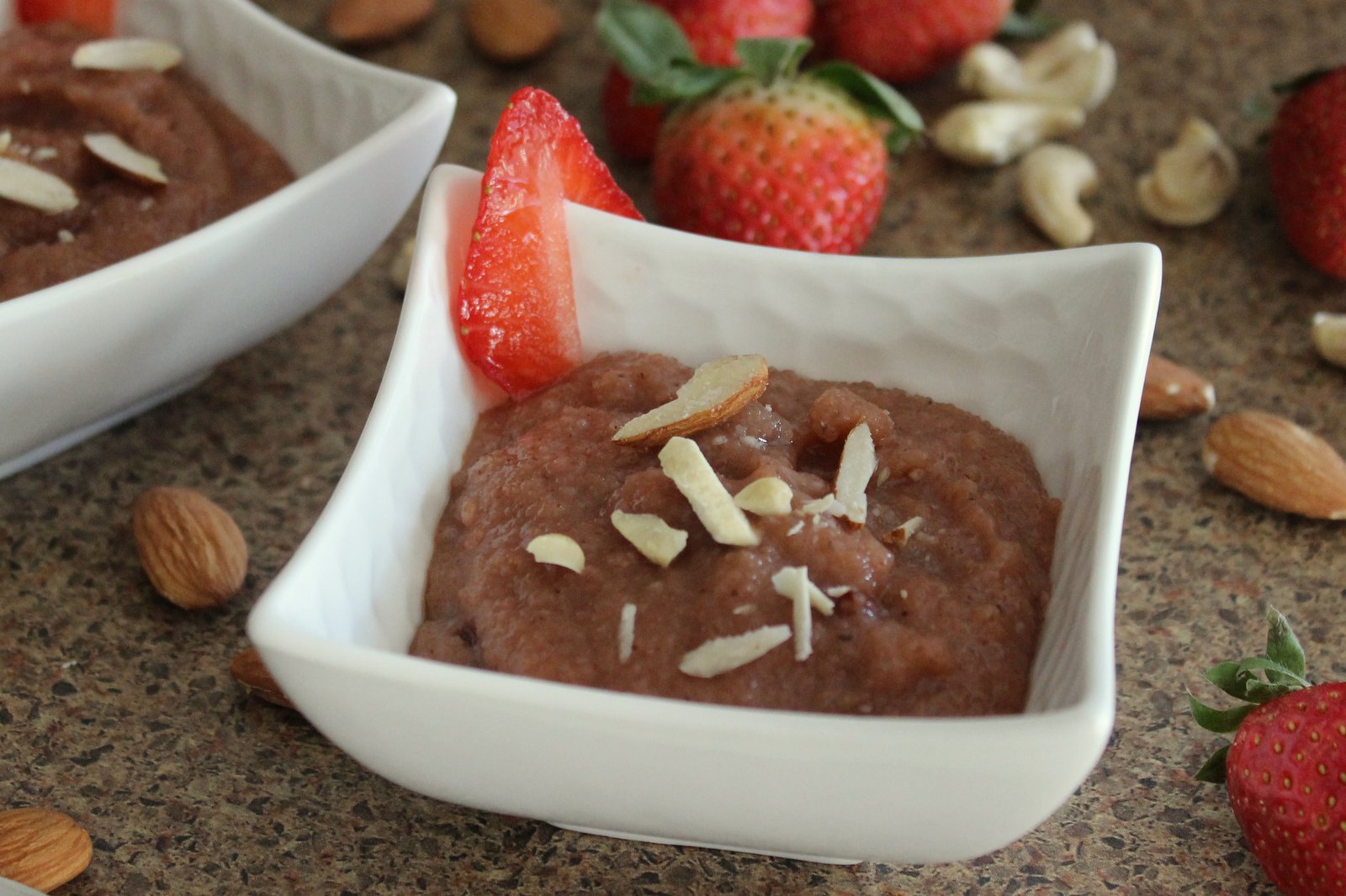 Strawberry And Sooji Halwa Recipe