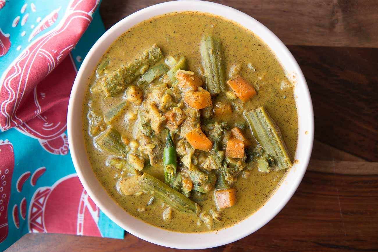 Shukto Recipe - Bengali Mixed Vegetable in Mustard and Poppy Seed Gravy by  Archana&#39;s Kitchen