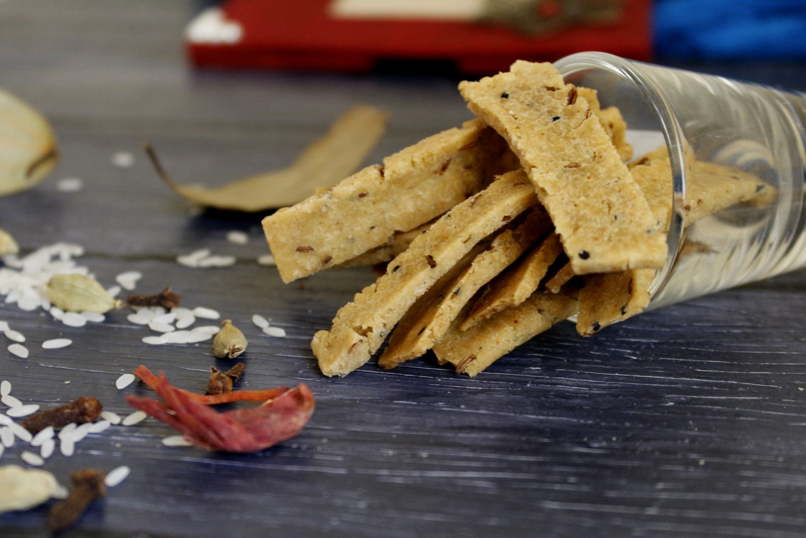 Japanese Senbei Recipe- Rice Crackers In Indian Flavours