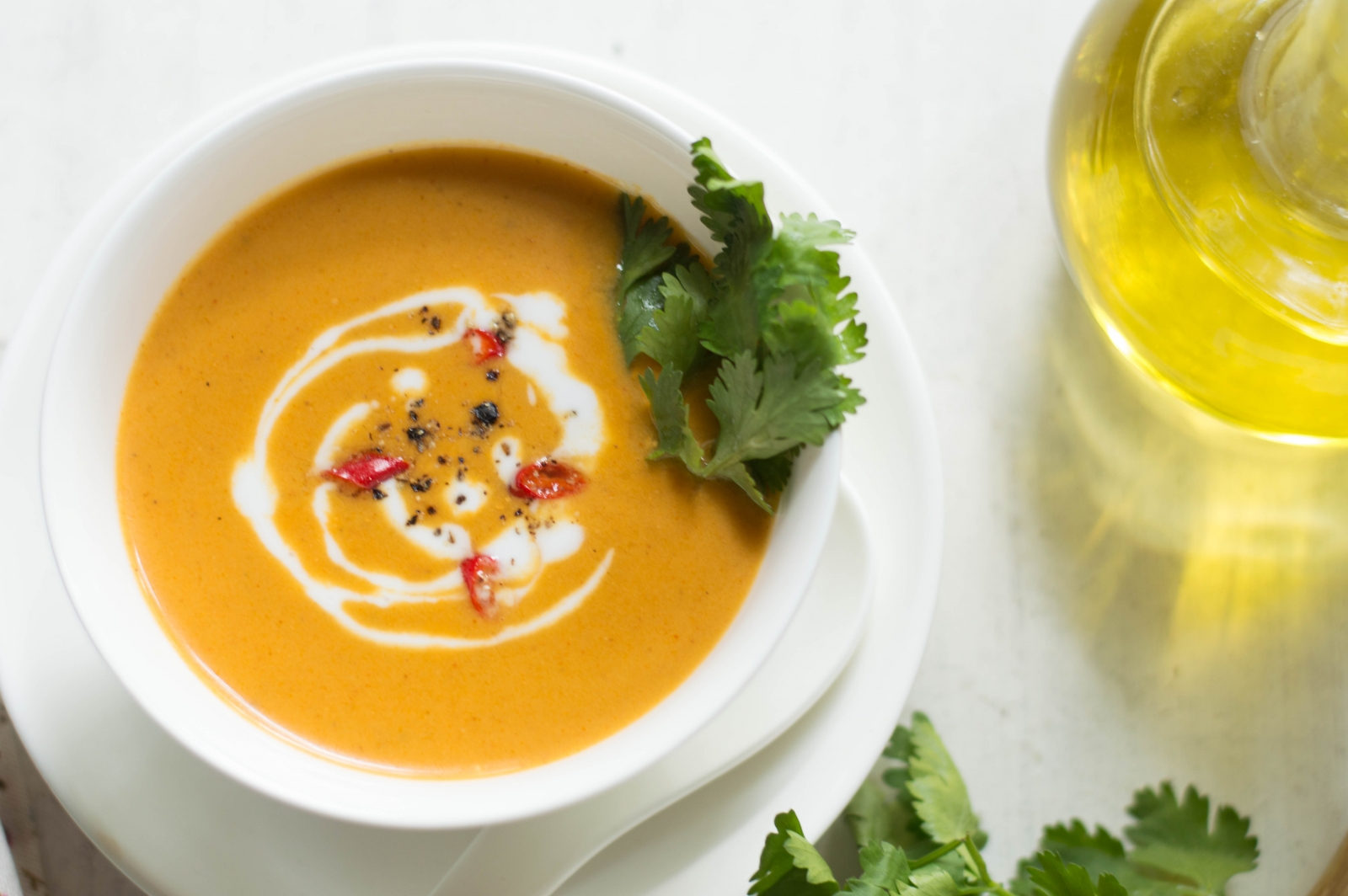 Thai Pumpkin Soup With Red Curry Paste Recipe by Archana's Kitchen