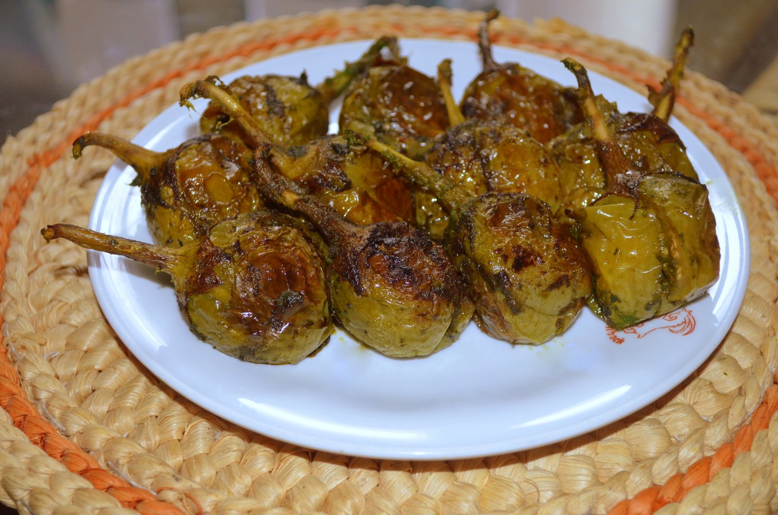 Andhra Style Vankaya Kothimeera Karam Koora Recipe