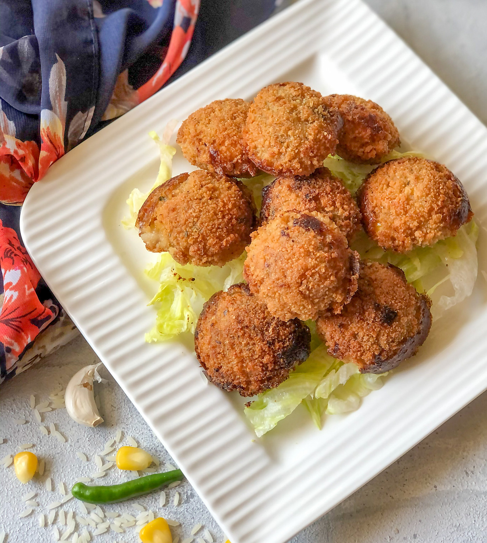 Cheesy Rice Poppers Recipe