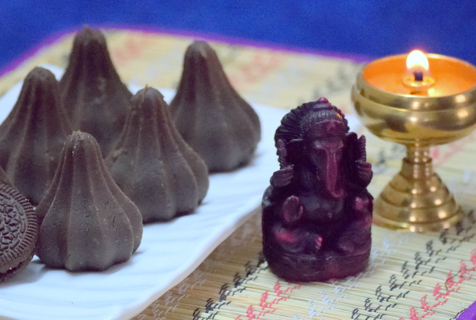 Oreo Paneer Modak Recipe