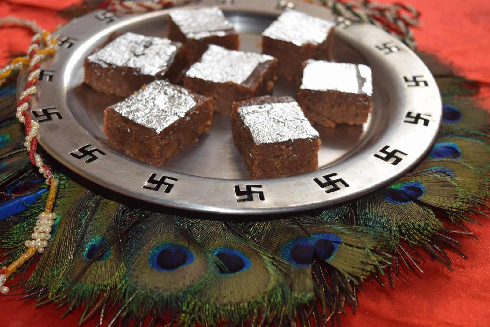 Red Kidney Beans Chocolate Barfi Recipe