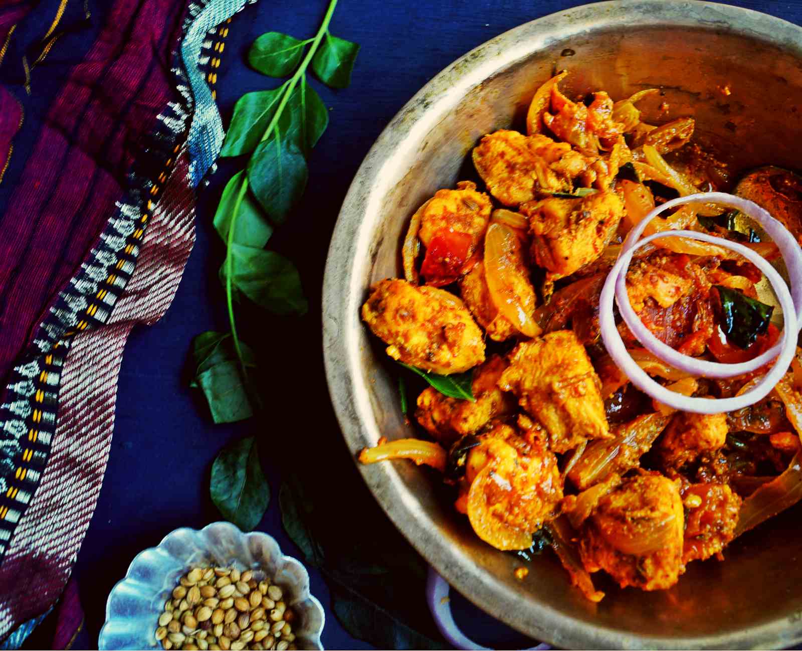 Andhra Style Chicken Fry Recipe