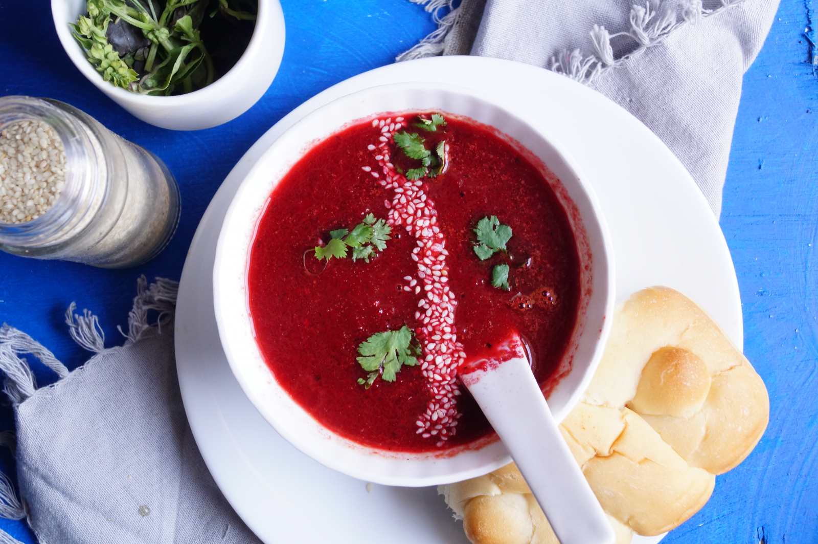 बीटरूट सूप रेसिपी - Indian Style Beetroot Soup Recipe