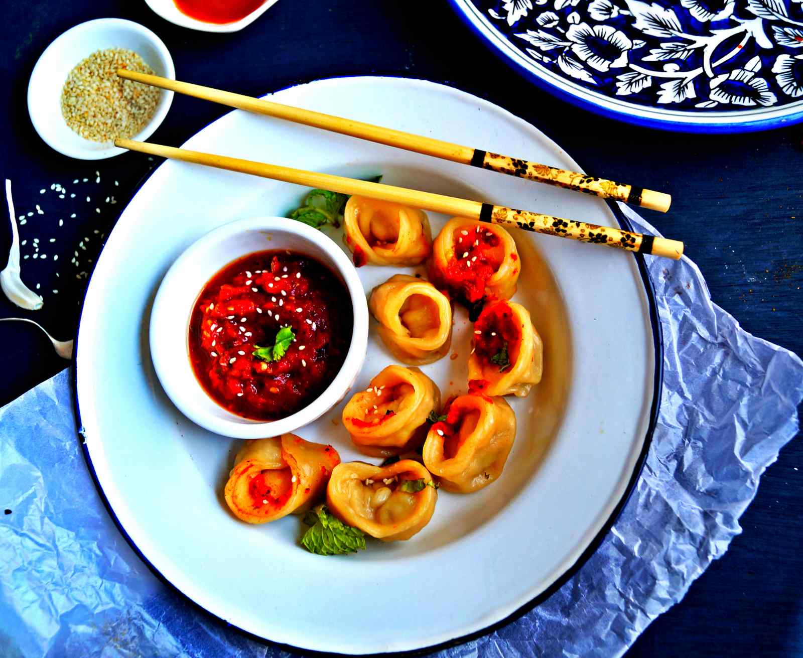 Chicken Dimsums Recipe - Steamed Chicken Dumplings