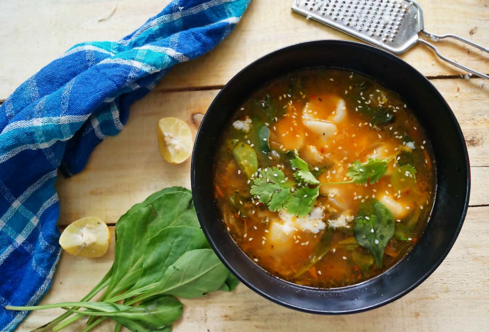 Spinach And Tortellini Soup Recipe