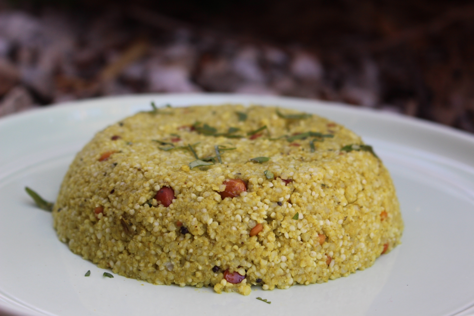 Coriander Tamarind Millet Rice Recipe