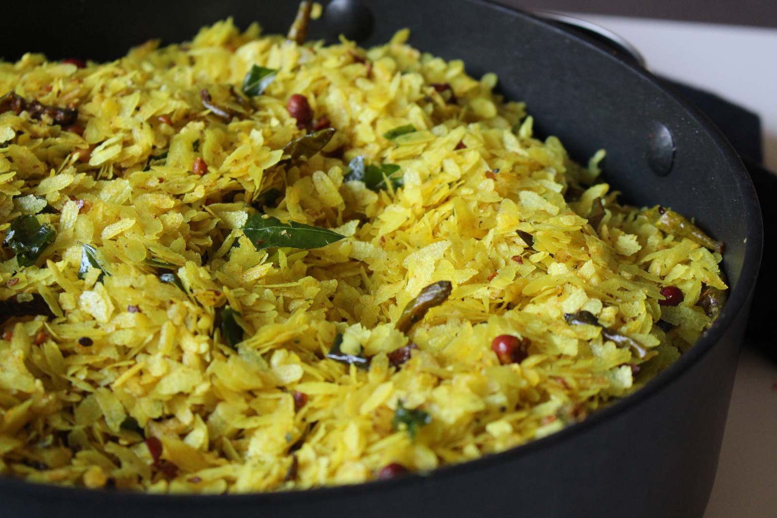 Instant Nimbe Avalakki Recipe - Instant Poha Snack Instant Nimbe Avalakki Recipe - Instant Poha Snack