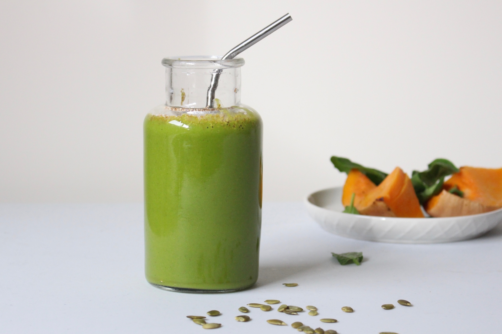 Sweet Pumpkin Green Smoothie Recipe