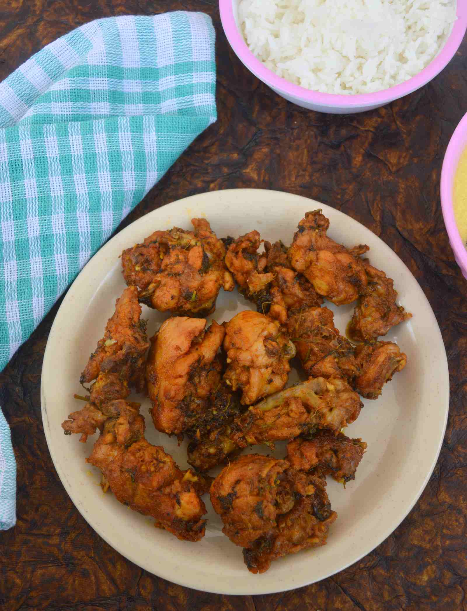 Coriander Chicken Roast Recipe