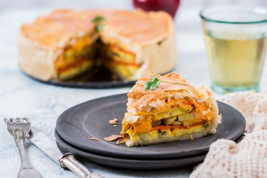 Brunch Omelette Torte Recipe