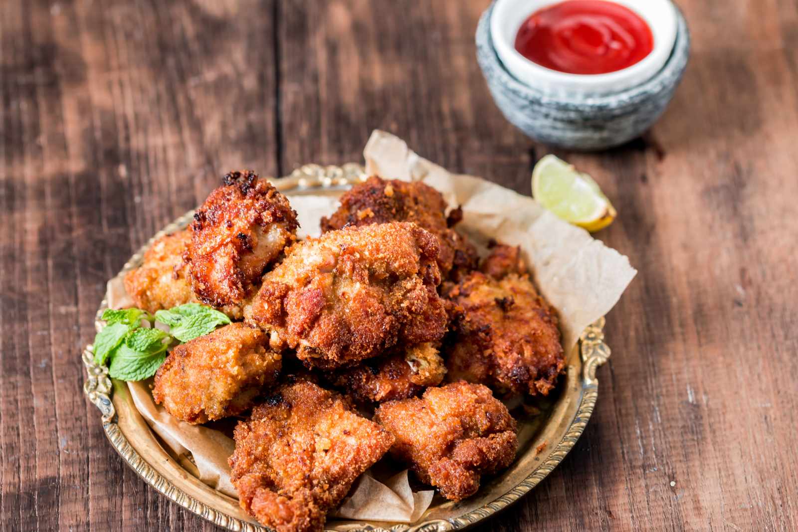 Marghi Na Farcha Recipe - Parsi Crispy Fried Chicken