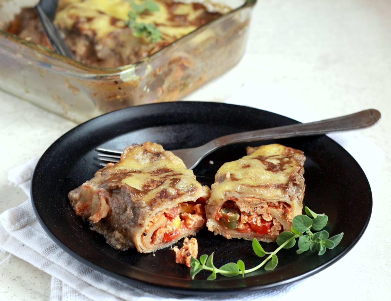 Breakfast Enchiladas With Mushroom Sauce Recipe