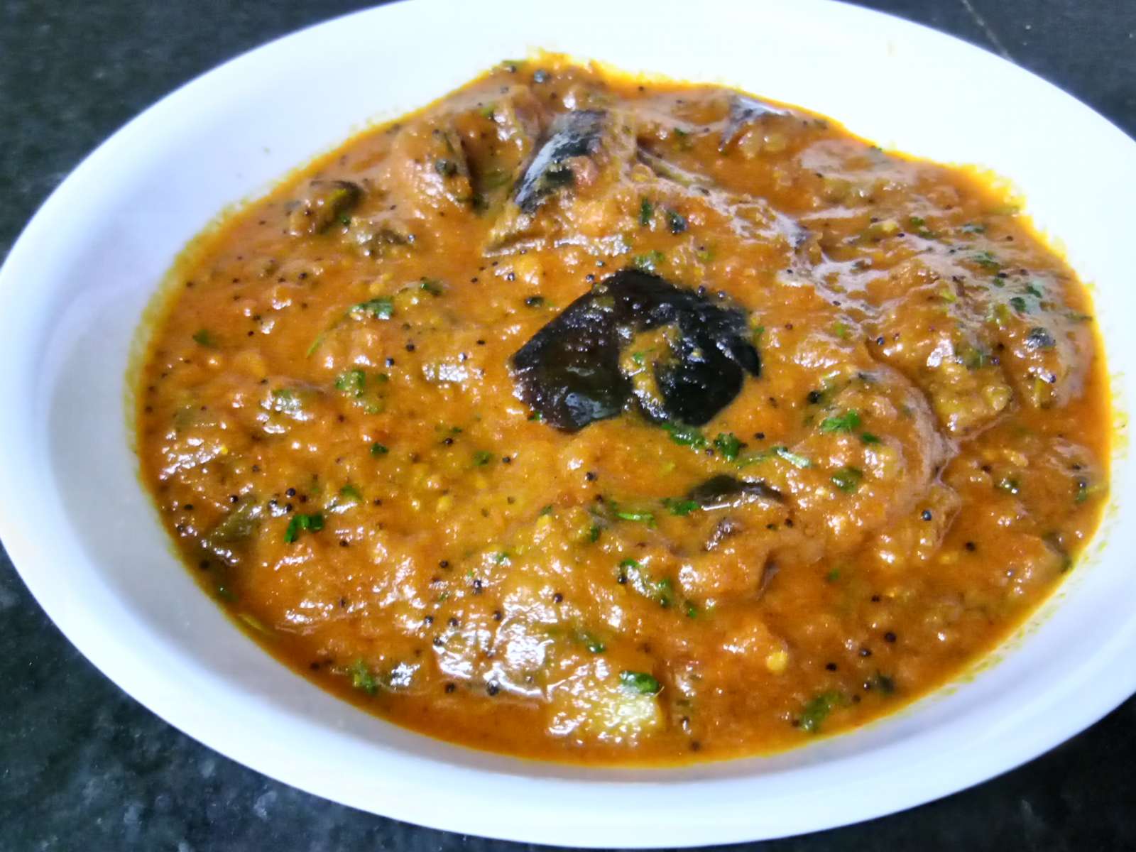 Bengaluru Style Brinjal Gravy Recipe - For Biryani