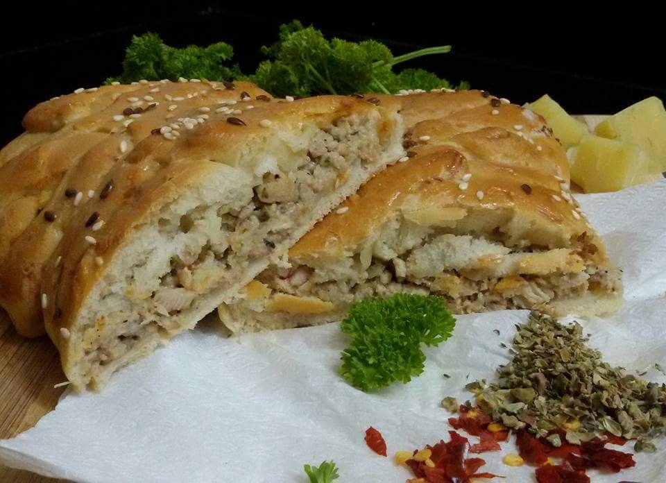 Chicken Stuffed Bread Recipe