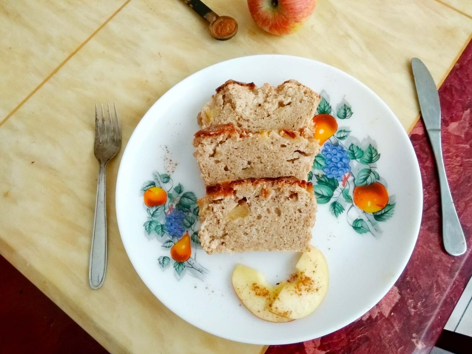 Buckwheat Apple Cinnamon Loaf Cake Recipe