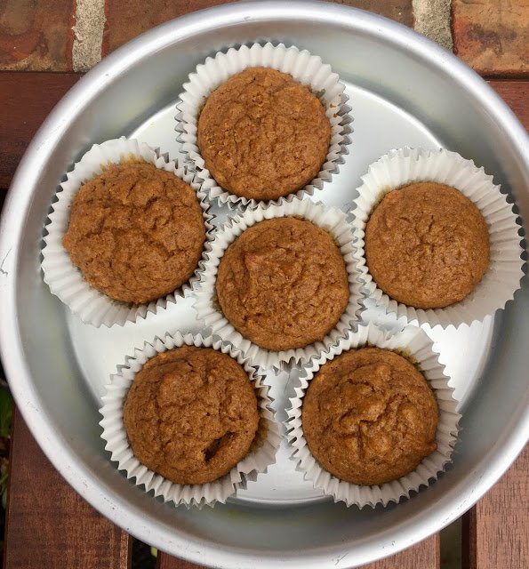 Pumpkin Cupcakes Recipe With Finger Millet And Flax Seed