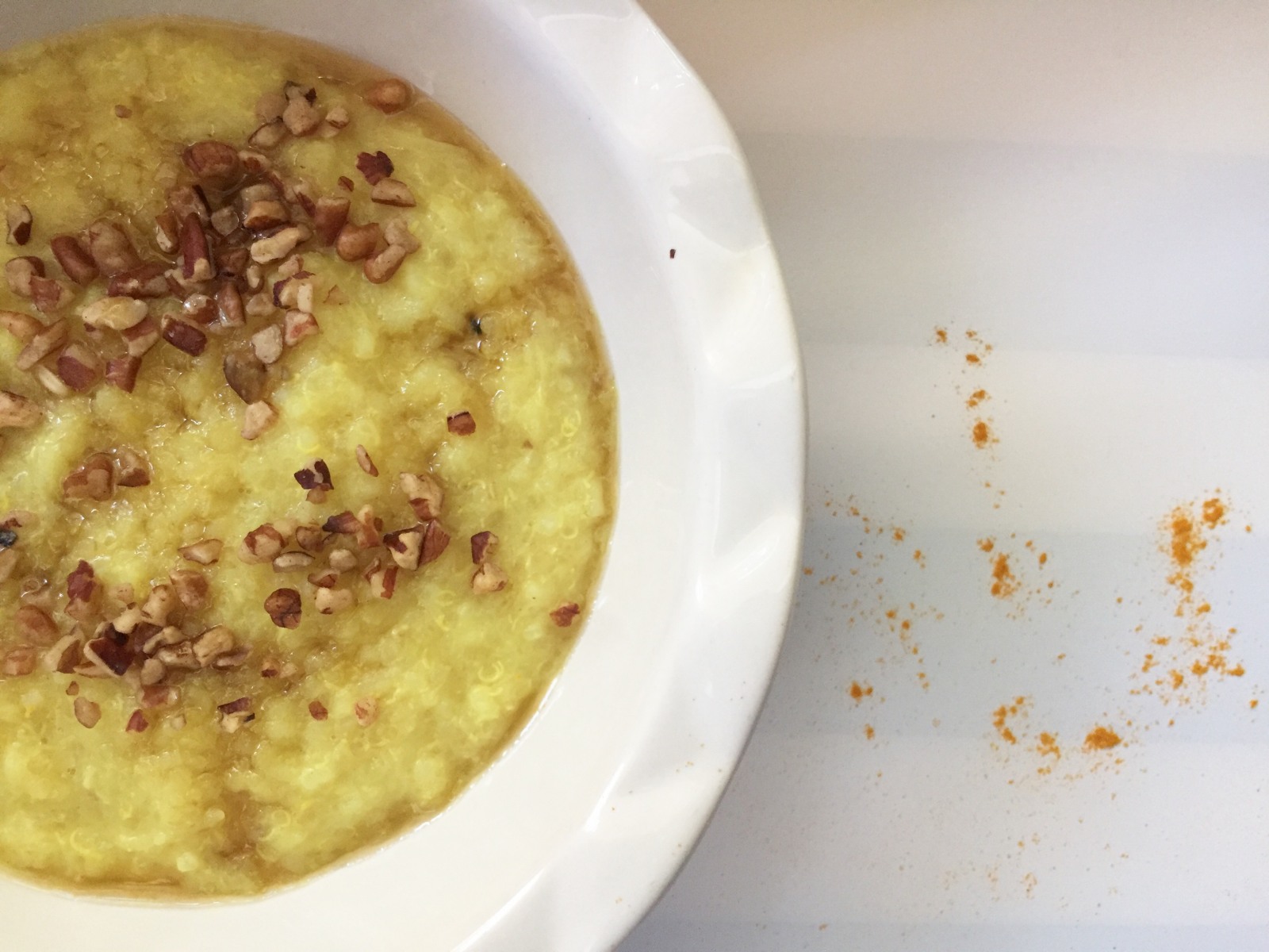 Quinoa Rice Pudding With Turmeric Recipe