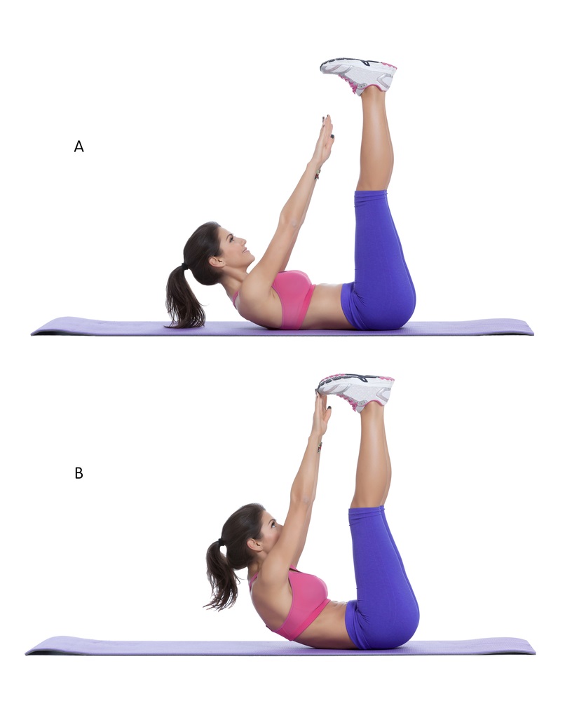 Verticle Leg Crunch