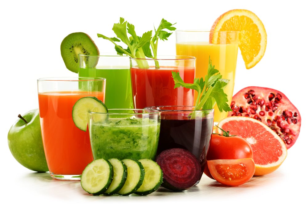 fruits and vegetables juice