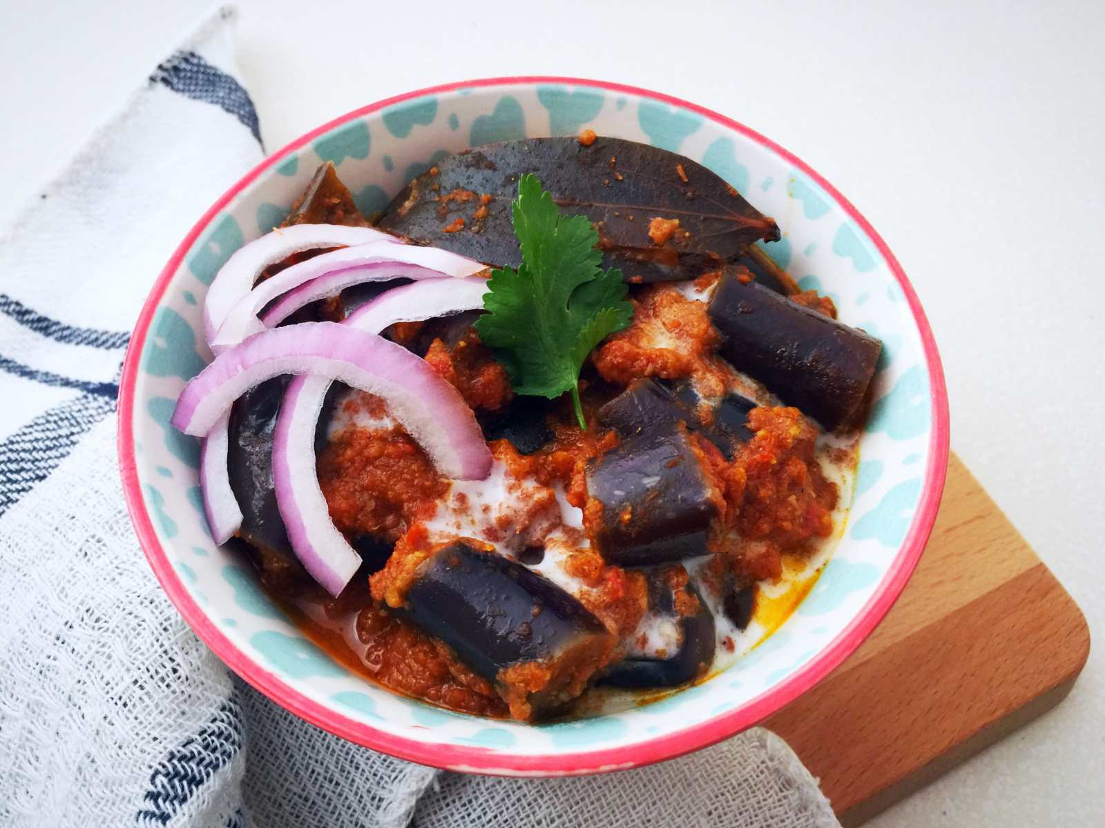 Vegan Baingan Makhani Recipe (Eggplant In Rich Coconut Gravy)