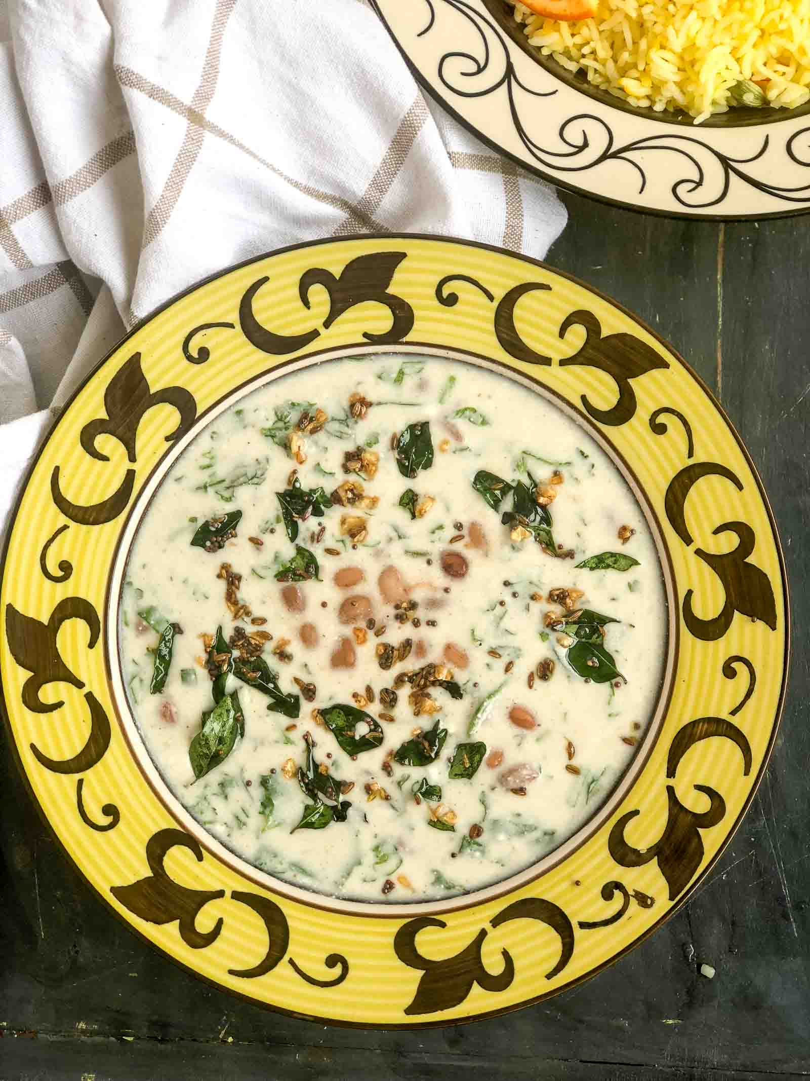 Boiled Peanut Raita Recipe 