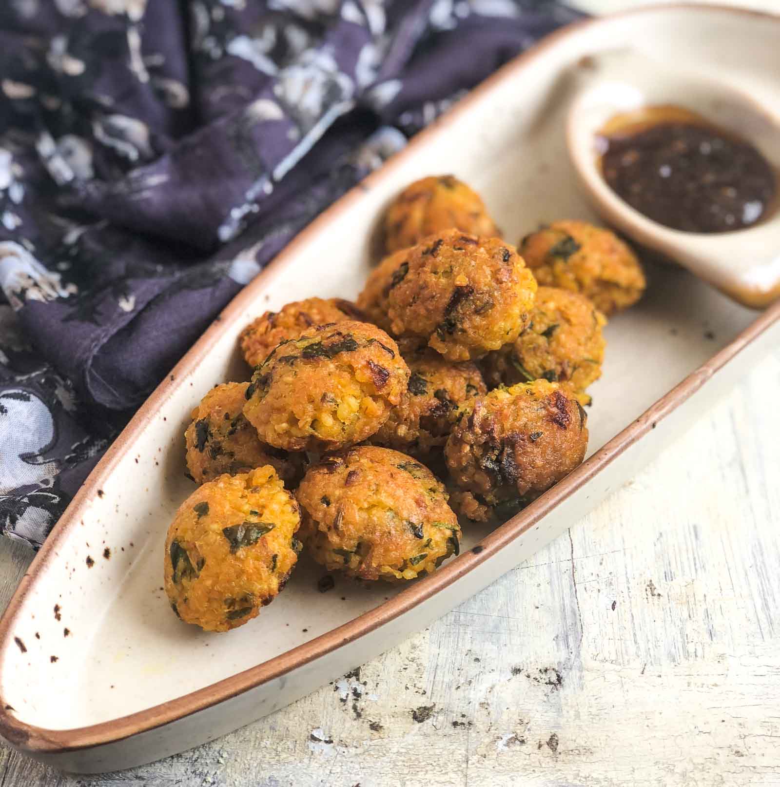 Dalia Pakora Recipe - Broken Wheat Pakora 