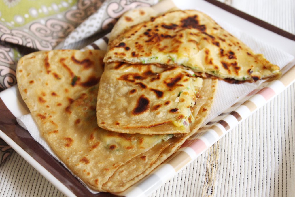 Egg Stuffed Paratha Recipe by Archana's Kitchen