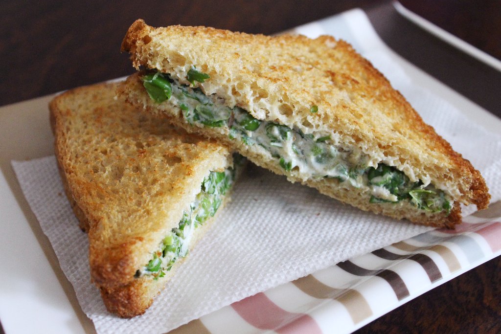 Green Peas Sandwich Recipe