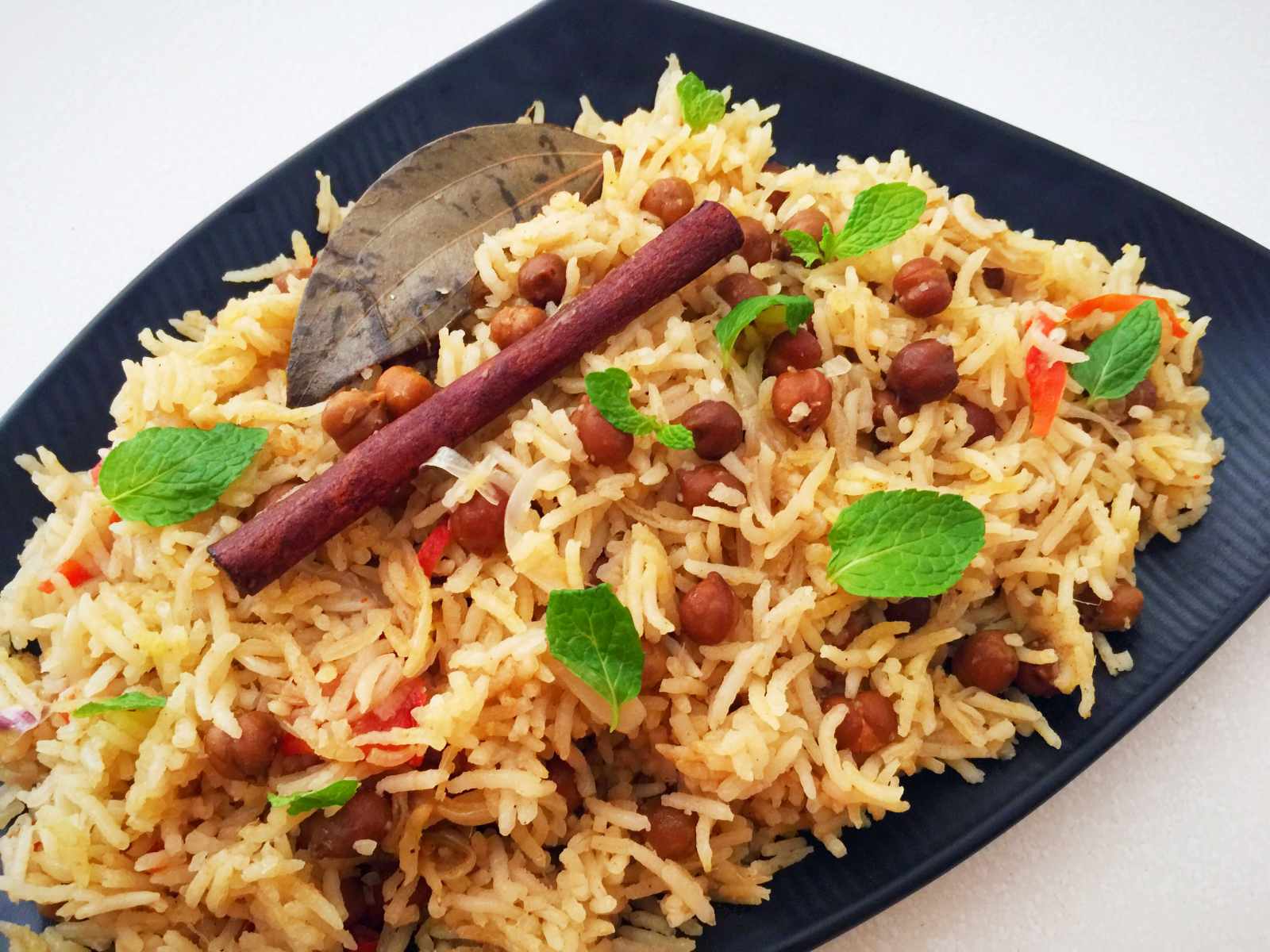 Kala Chana Pilaf Recipe