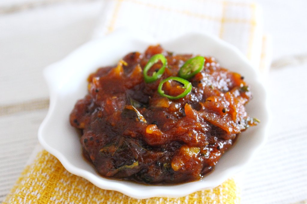Malabar Style Dates Pickle Recipe by Archana's Kitchen