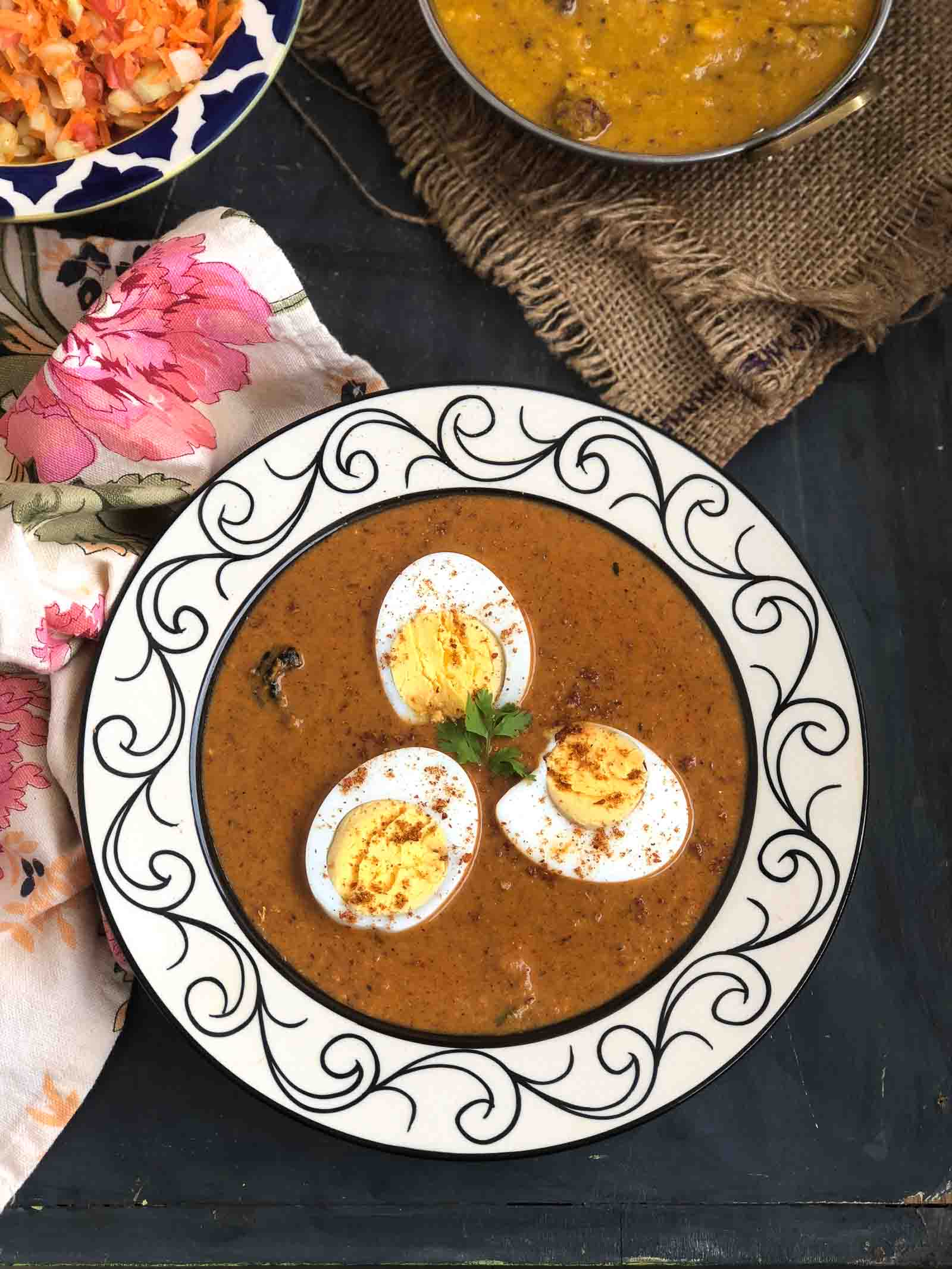 Malvani Anda Curry Recipe - Egg Curry With Spicy Malvani Masala
