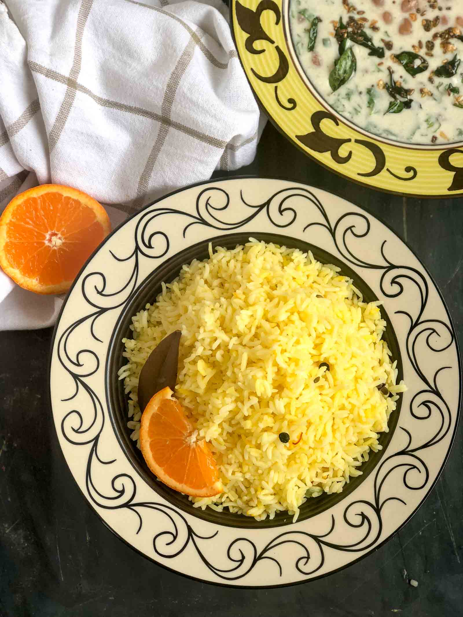 Narangi Pulao Recipe  - Orange Flavoured Rice 