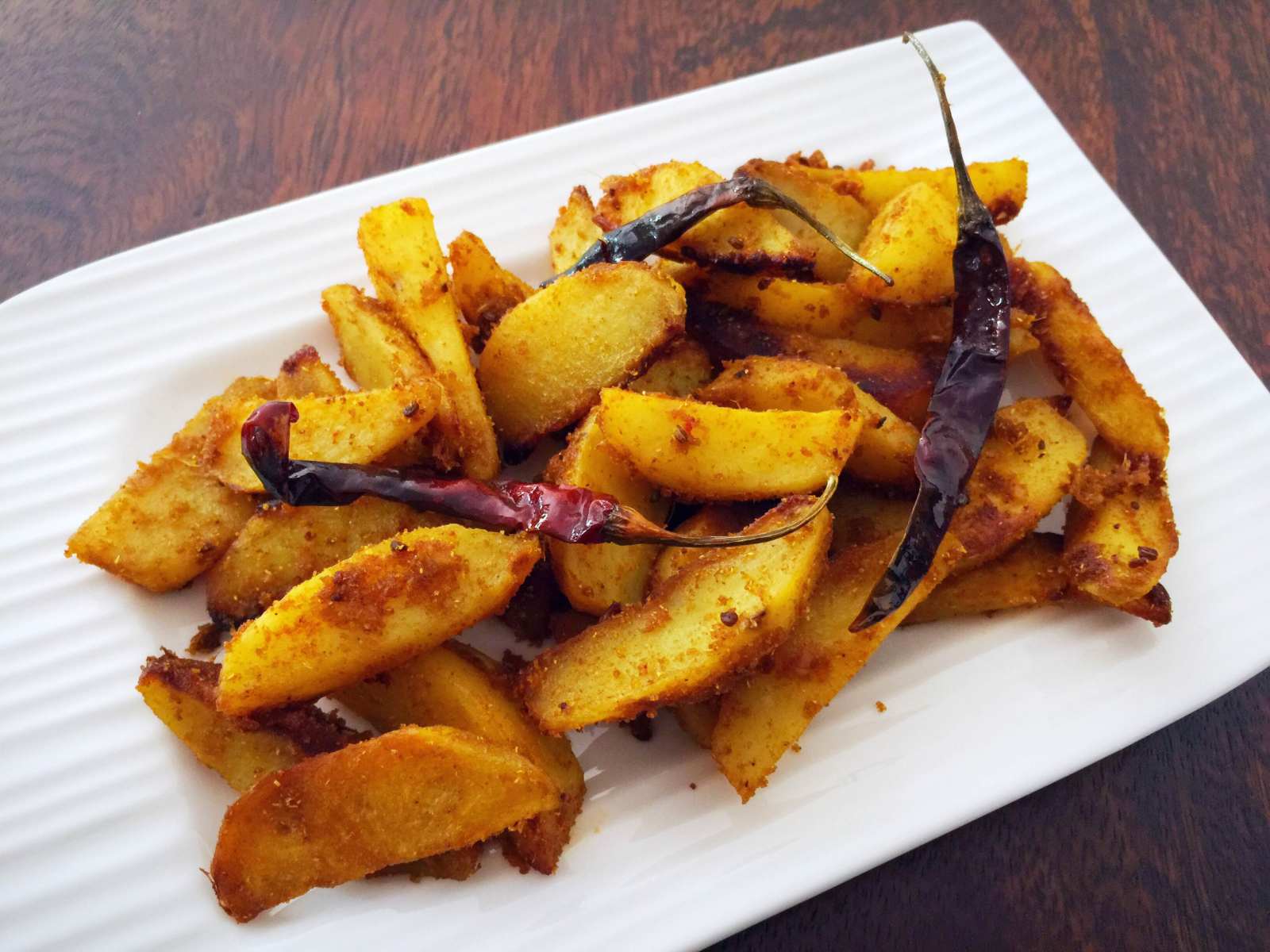 Nepali Aloo Tareko Recipe Nepali Aloo Tareko Recipe