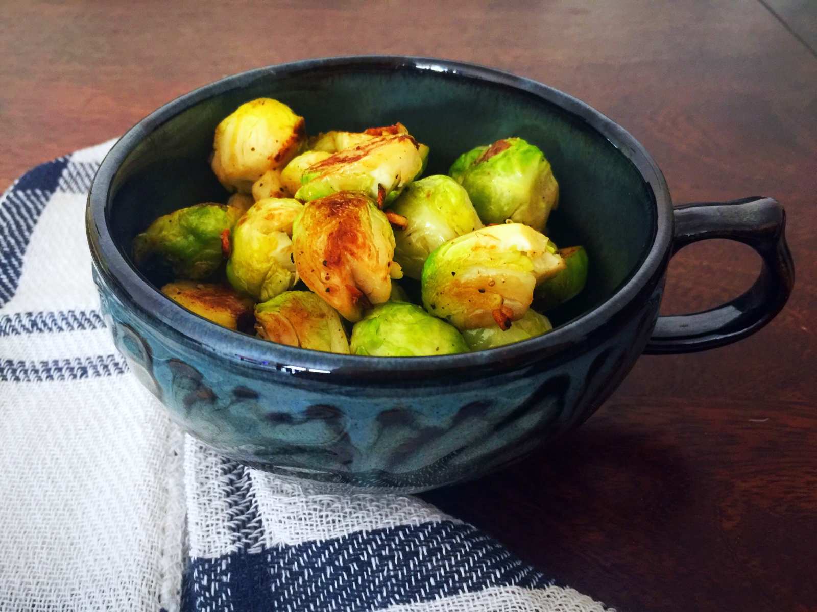 Pan Fried Brussel Sprouts Recipe