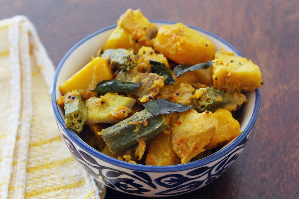 Pulikuthi Upperi Recipe - Spicy & Tangy Palakkad Poriyal Recipe